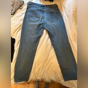 Everlane straight ankle jeans